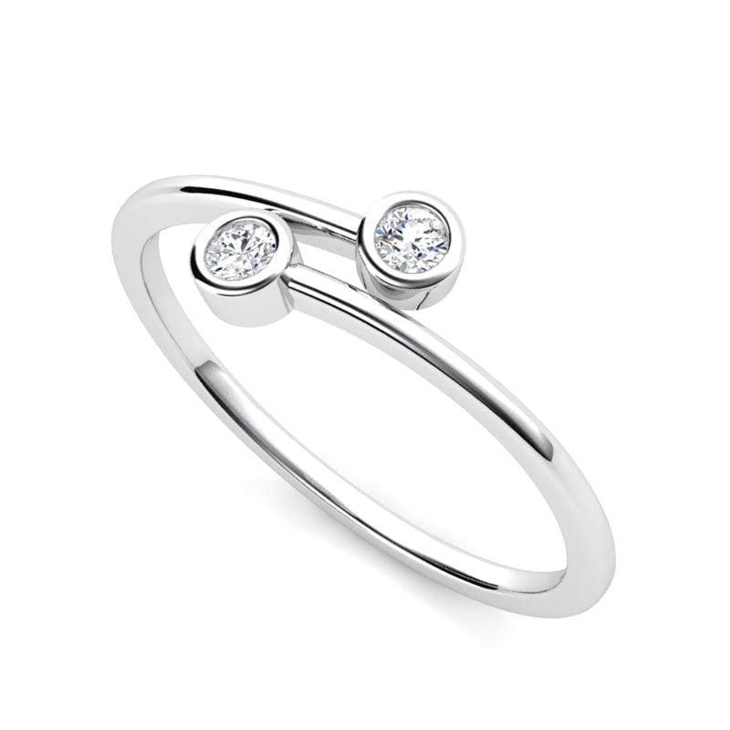 Kay diamond dress ring, diamond stack ring. Perfect gift