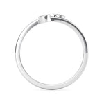 Kay diamond ring, side view