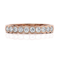 Leah - Rose Gold Diamond Wedding & Anniversary Ring 0.50ct thumbnail 1