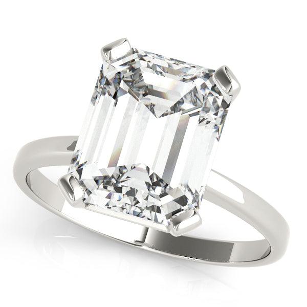 Lenore - Unparalleled luxury 4.0 Carat Emerald Cut Diamond Engagement Ring - Monroe Yorke Diamonds