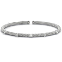 London - Italian Diamond Bangle thumbnail 1