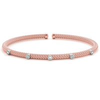 London - Italian Diamond Bangle thumbnail 2