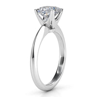Louisa – Platinum Princess Cut Diamond Solitaire Ring thumbnail 2
