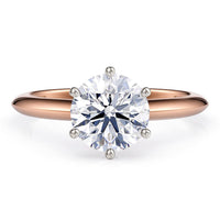 Love - 1.50 Carat Diamond Ring - IGI Certified Lab Grown Diamond. Rose Gold thumbnail 2