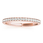 Lulu - Wedding Ring. endless glow of your love 0.20ct - Monroe Yorke Diamonds