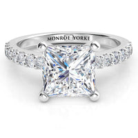 Lutèce - GIA Certified Princess Cut Diamond Ring thumbnail 1