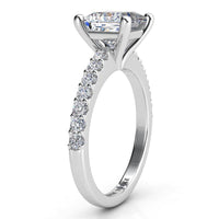 Lutèce - GIA Certified Princess Cut Diamond Ring thumbnail 4