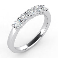 Macy glamorous  Wedding Ring / Anniversary Ring 0.50ct thumbnail 2