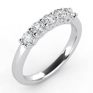 Macy glamorous  Wedding Ring / Anniversary Ring 0.50ct, view 2