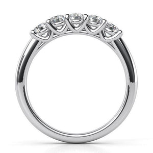 Macy glamorous  Wedding Ring / Anniversary Ring 0.50ct, view 3