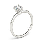 Margot - Oval Cut Diamond Solitaire Ring - Monroe Yorke Diamonds