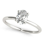 Margot - Oval Cut Diamond Solitaire Ring - Monroe Yorke Diamonds
