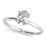 Margot - Oval Cut Diamond Solitaire Ring - Monroe Yorke Diamonds