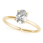 Margot - Oval Cut Diamond Solitaire Ring - Monroe Yorke Diamonds