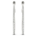 Mia - Diamond Earrings 0.50ct.  White Gold or Platinum 