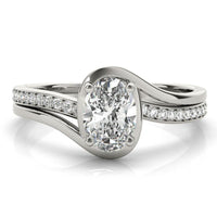 Nala - Artistic Oval Engagement Ring thumbnail 1