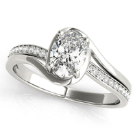 Nala - Artistic Oval Engagement Ring thumbnail 2
