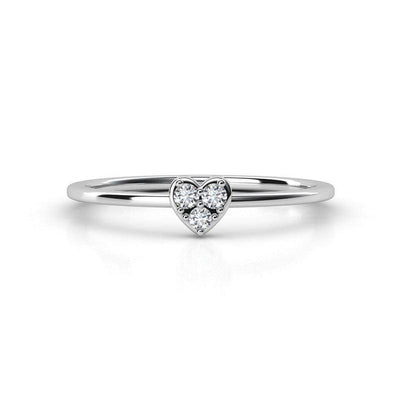 Obi - diamond heart ring.  A perfect gift