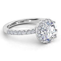 The Orion Setting in Gold – A Unique Diamond Engagement Ring thumbnail 3
