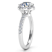 The Orion Setting in Gold – A Unique Diamond Engagement Ring thumbnail 4