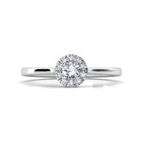 Petit Halo - Petit halo diamond dress ring. Stack ring 