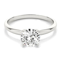 Promise - Classic Solitaire Ring Platinum thumbnail 2