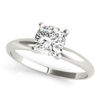 Renata — Cushion Cut Lab Grown Diamond Solitaire Engagement Ring thumbnail 2