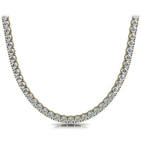 RIVIERA Diamond Tennis Necklace - 13.50 Carats thumbnail 2
