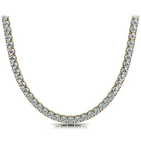 Riviera Diamond Tennis Necklace - 25 Carats thumbnail 2
