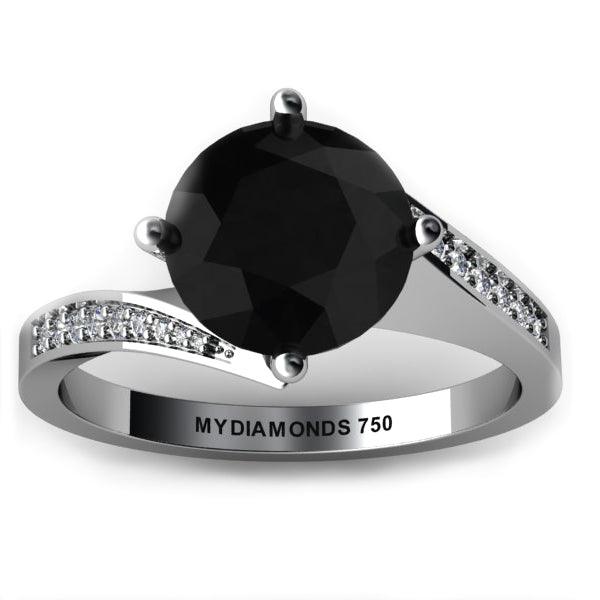 Sadiki - Black Diamond Ring 1.75ct - Monroe Yorke Diamonds