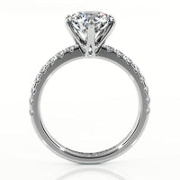Scarlett - Round Diamond Engagement Ring 6 Claw thumbnail 4