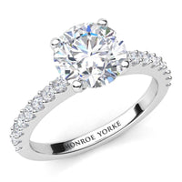 Spring - Round Diamond Engagement Ring thumbnail 3