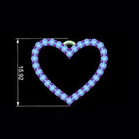 Thea Diamond Heart Shaped Pendant 0.45ct thumbnail 2