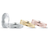 Xavier - Mens Wedding Ring.  Available in white gold, yellow gold, rose gold or platinum 