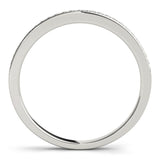 Zion - Diamond Wedding Ring. Side view