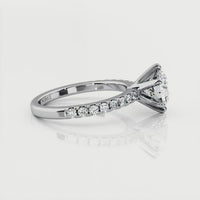 Scarlett - Round Diamond Engagement Ring 6 Claw thumbnail 6