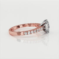 Kendall - Oval Diamond Engagement Ring Rose Gold thumbnail 6